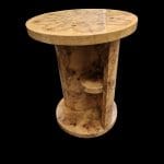 40902_3.jpg Tavolino da salotto déco vintage radicato con impiallacciatura parzialmente sollevata