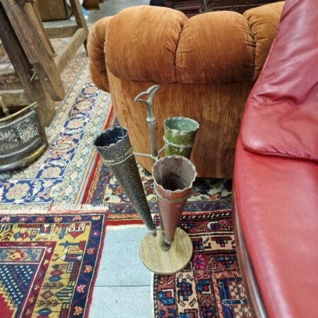 portaombrelli 3 coni vintage
