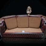 40871_6.jpg Divano a tre posti Chesterfield in pelle con doppia trapuntatura frontale