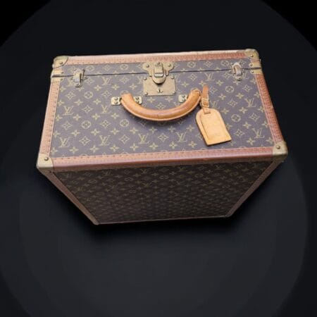Valigia originale Louis Vuitton anni '80 in tela monogramma