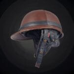 Casco Belstaff originale anni 80 in pelle vintage, in ottime condizioni