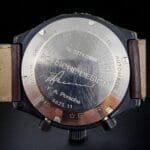 Orologio da Polso Porsche Design 25° Tiratura Limitata - Edizione limitata, cronografo, acciaio brunito, cinturino in pelle