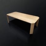 Tavolo design in rovere naturale massello