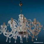 Lampadario in cristallo a 12 luci con attacchi E14