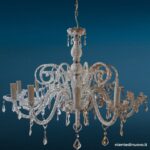 Lampadario in cristallo a 12 luci con attacchi E14