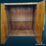 40317_4 Mobile sideboard vintage in vetro e ottone