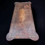41055_5.jpg Antico scrittoio inglese con 5 cassetti e piano in pelle