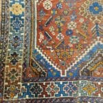 Tappeto persiano Afshar 115x170, annodato a mano, antico e facile da collocare