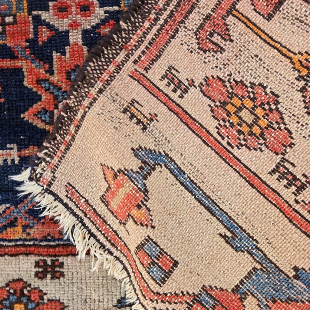 Tappeto Karabakh Caucasico 98x200, realizzato a mano, in ottime condizioni