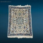 piccolo tappeto persiano Nain 57x75