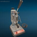 41147_2.jpg Vecchia macchina del caffè Cimbali a leva MicroCimbali con accessori