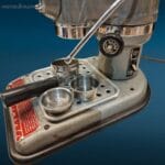 41147_4.jpg Vecchia macchina del caffè Cimbali a leva MicroCimbali con accessori