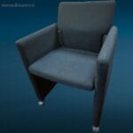 Poltroncina pieghevole ROOTA DEKO design Buzzatti e Rocchi, pieghevole e versatile.