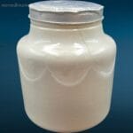 41215.jpg Vaso in ceramica Liebig con coperchio in alluminio e marchio sul fondo