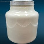 41215_3.jpg Vaso in ceramica Liebig con coperchio in alluminio e marchio sul fondo