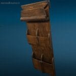 41221_2.jpg Portacarte in legno da parete vintage con due scomparti