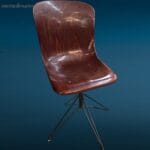 41236_5.jpg Poltroncina Pagholz vintage anni ’50 con base regolabile in altezza.
