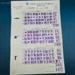 41282_5.jpg Tabella XVII Olimpiade Roma 1960 originale con risultati di tiro, set di 6 tabelle storiche