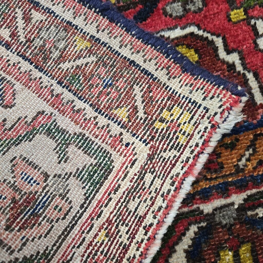 tappeto persiano Malayer 220x330 annodato a mano, vello ben conservato, lavato e sterilizzato, colori intensi