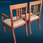 04695_6.jpg coppia di poltroncine in legno imbottite con braccioli e seduta ampia
