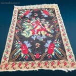 Tappeto Kilim Karabak originale, tessuto a mano, robusto e durevole – dimensioni 155x215 cm