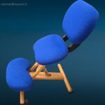 41324_3.jpg Sgabello ergonomico da ufficio blu con schienale reclinabile in stile svedese