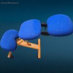 41324_5.jpg Sgabello ergonomico da ufficio blu con schienale reclinabile in stile svedese