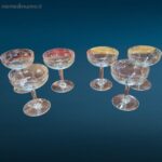 41359_5.jpg servizio 6 calici da cocktail in cristallo lavorato vintage in perfette condizioni