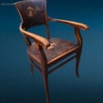 41367_1.jpg poltrona americana con braccioli in stile classico con schienale da restaurare