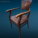 41367_3.jpg poltrona americana con braccioli in stile classico con schienale da restaurare