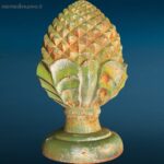 9002926.jpg PIGNA per colonna in ghisa decorativa e robusta, ideale per cancelli o giardini