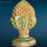 9002926_5.jpg PIGNA per colonna in ghisa decorativa e robusta, ideale per cancelli o giardini