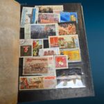 41402_3.jpg collezione di vecchi francobolli russi in raccoglitore vintage