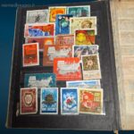 41402_4.jpg collezione di vecchi francobolli russi in raccoglitore vintage