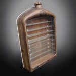 41049_1.jpg Vetrinetta realizzata da radiatore Peugeot per esposizione modellini