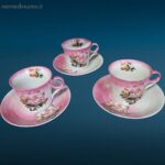 41438_1.jpg Servizio da caffè in ceramica da 6 completo con tazzine, piattini, versatore e zuccheriera