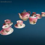 41438_4.jpg Servizio da caffè in ceramica da 6 completo con tazzine, piattini, versatore e zuccheriera