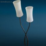 41443_2.jpg Lampada da terra design anni '80 con diffusori in vetro satinato