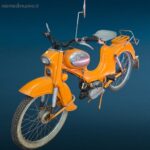 41447.jpg Ciclomotore d'epoca Miele 1958 modello K52 con libretto originale, da revisionare
