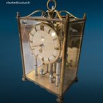 41492.jpg Orologio da tavolo Koma anni ’50 con carica 400 giorni in condizioni originali