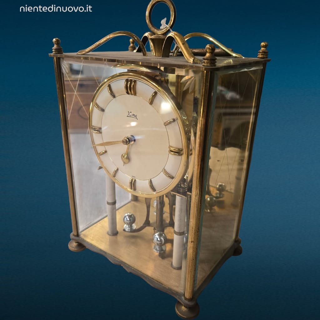 41492.jpg Orologio da tavolo Koma anni ’50 con carica 400 giorni in condizioni originali