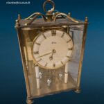 41492_5.jpg Orologio da tavolo Koma anni ’50 con carica 400 giorni in condizioni originali