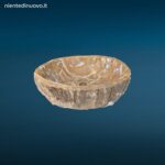 04716.jpg Lavandino Fossile Misura Piccola in legno pietrificato con foro per piletta