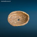 04716_5.jpg Lavandino Fossile Misura Piccola in legno pietrificato con foro per piletta