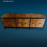 41505_5 credenza sideboard Mario Labò anni 30 in radica di noce e acero chiaro