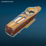 41523_9.jpg Modellino in legno Riva Aquarama anni 60 con basamento espositivo