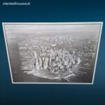 Stampa fotografica incorniciata di Manhattan vista dall’alto anni 30 attribuita a Philip Gendreau
