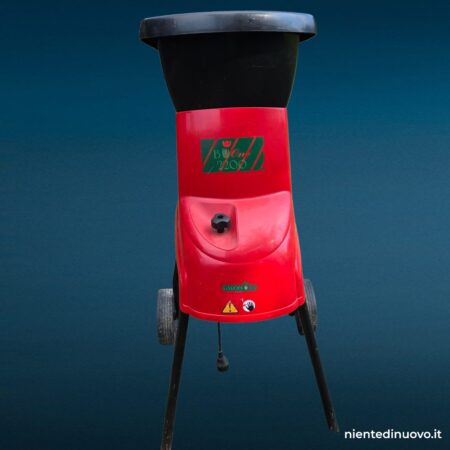 Biotrituratore elettrico da giardino usato poco, funzionante - immagine aggiuntiva 9