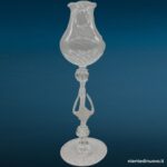 04751_1.jpg Calice veneziano in vetro soffiato con decori cigno e delfino - immagine aggiuntiva 2