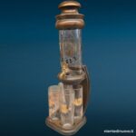 04763_1.jpg dispenser vintage per whiskey con vassoio e 4 bicchieri - immagine aggiuntiva 2